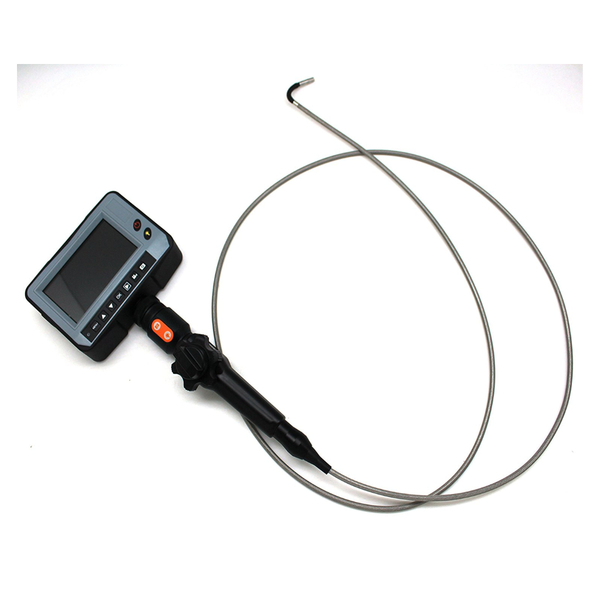 Vividia Articulating LCD Borescope, ⌀ 5.5mm, 10ft Long, 4.5" Monitor, Two-Way VA-2-5530